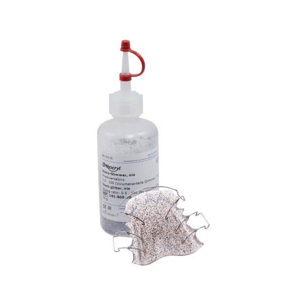 Orthocryl Disco Glimmer : Poudre pour appareils orthodontiques (50 g) - Iris Img: 202503081