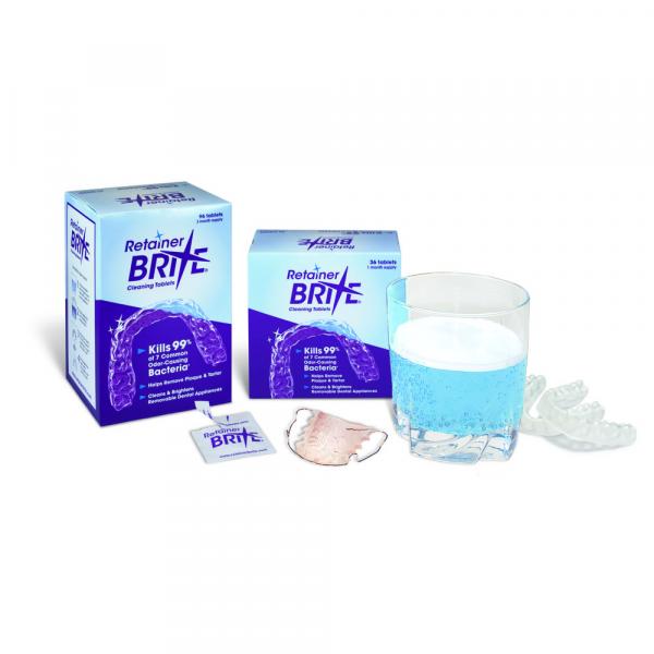 Retainer Brite Plaquettes de nettoyage. 36 unités Img: 201807031