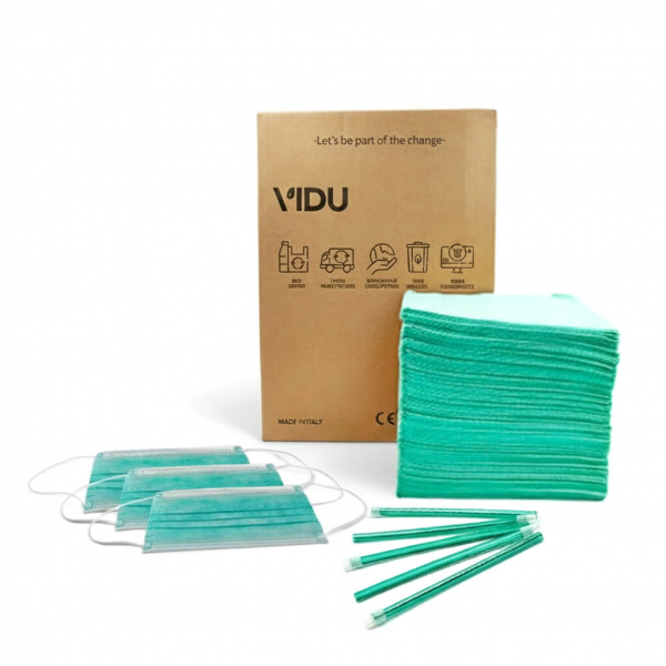 Pack de matériel jetable coloré - Vert Img: 202512271