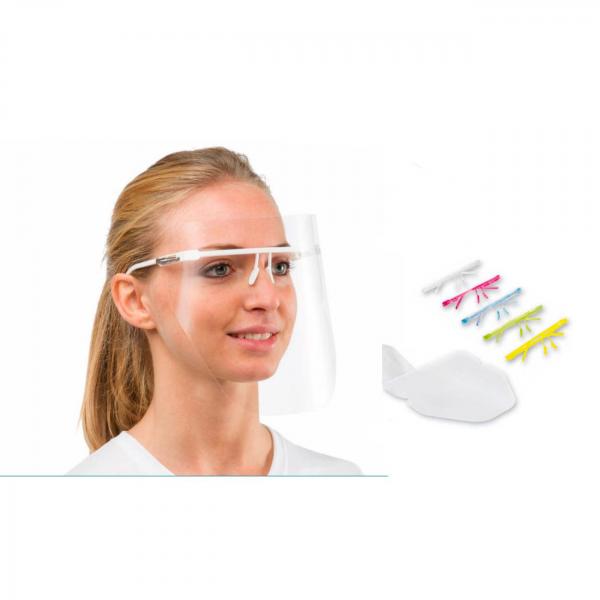 PROTECTION DOCTEUR LUNETTES (1 WHITE SADDLE + 6 SPARE) JETABLE Img: 202109111