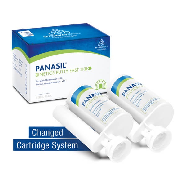 PANASIL BINETICS Mastic silicone (380ml) - Rapide (2x380ml) Img: 202503081