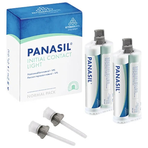 PANASIL INITIAL CONTACT : Matériel pour la prise d'empreinte (100 ml) - Light Img: 202503081