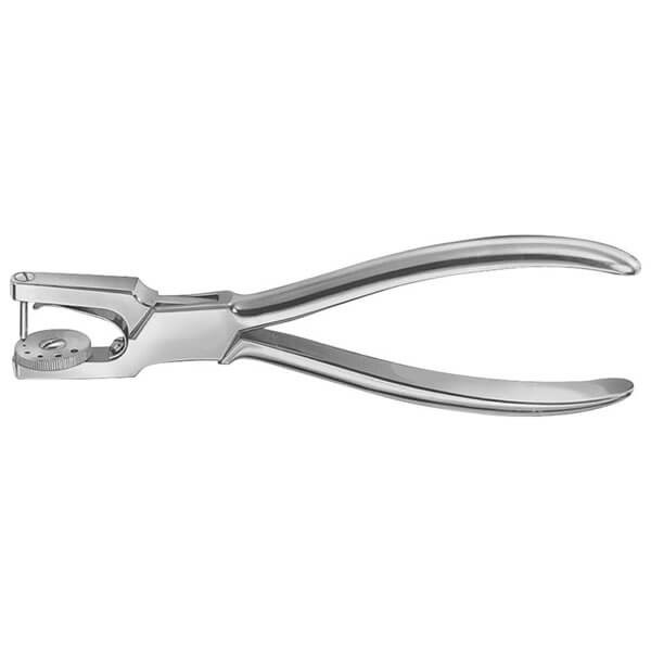 Pince à poinçonner d'Ainsworth pour les digues en caoutchouc - Pince de perçage (160 mm) Img: 202503081