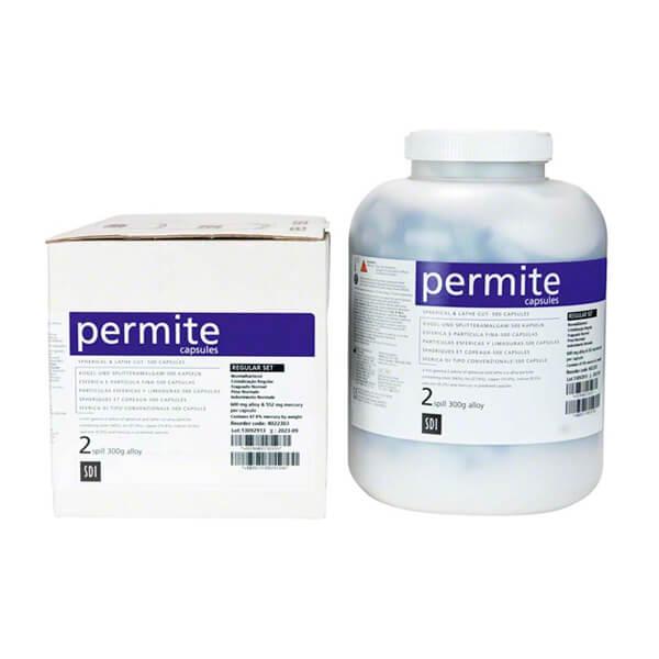 Permite Capsues : amalgame à prise régulière (500 unités) - 2 DOSES (600 gr) : Img: 202109181