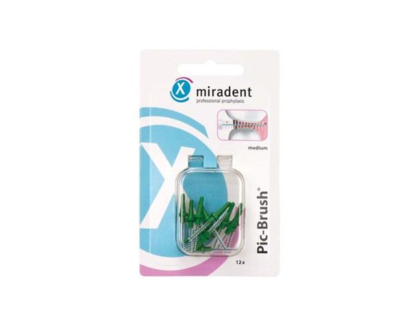 Pic-Brush®: Brosses interdentaires moyennes (Ø 2,2 mm)-12 unités Img: 202010171