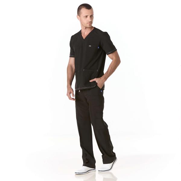 Ensemble sanitaire antibactérien Répulsif Yale pour hommes - S - Noir Img: 202209171