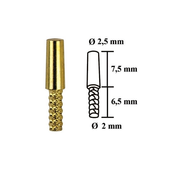 Pin cylindrique (1000 unités) - Court Img: 202307011