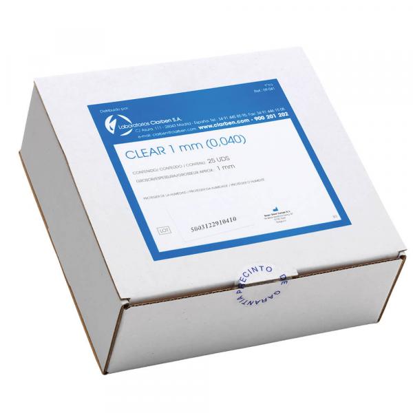 Plaques de thermoformage Clear Clarben - (25 ud.) - 1 mm Img: 202101091