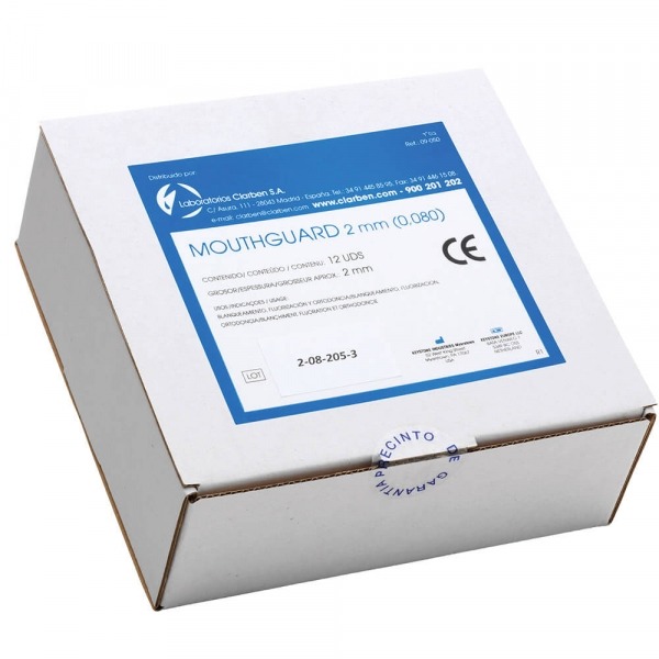 Plaques de thermoformage Mouthguard - (12 ud.) - 1 mm Img: 202211191