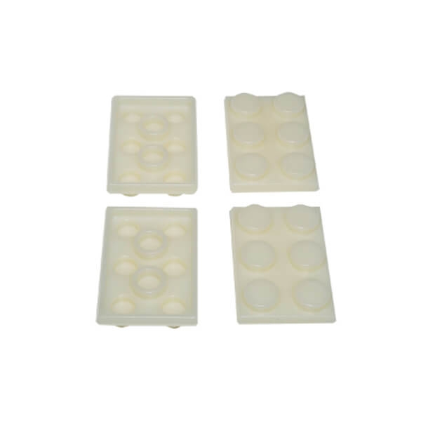 Erkosplit II : Accessoires combinant l'excision de la matière fondue et le moulage de la base - Plaques (100 unités) Img: 202308191