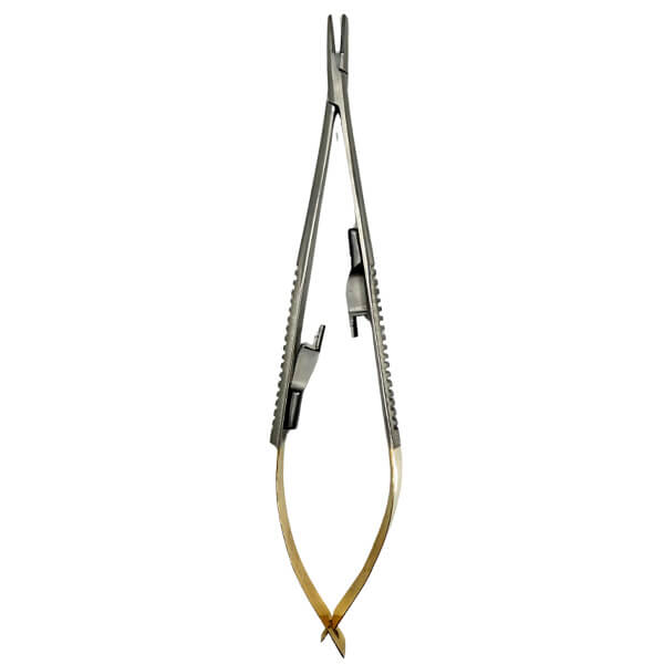 Porte-aiguilles en tungstène Castroviejo, 14 cm Img: 202606131