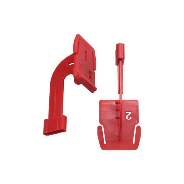 Ailes de morsure Rinn XCP-PSP Fit pour plaques de phosphore - Horizontal (taille 2) Img: 202503081