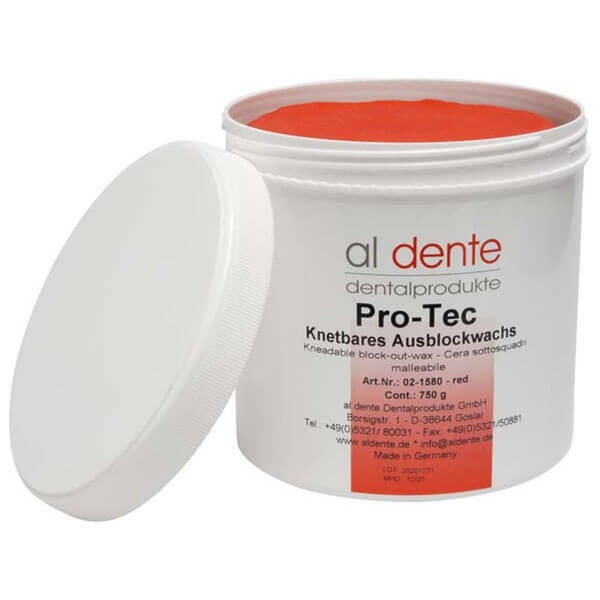 Pro-Tec : Cire de blocage (750 g) - Rouge Img: 202503081