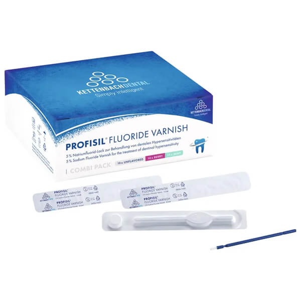 Profisil : Vernis fluoré (blisters de 0,5 ml) - Assortiment (30 pcs) Img: 202503081