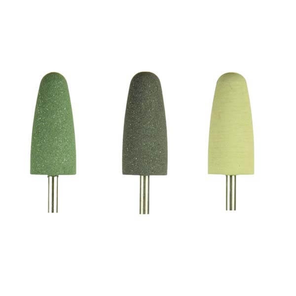 Polisseurs ovales en silicone pour l'acrylique (6 pièces) - Assortiment Img: 202303041