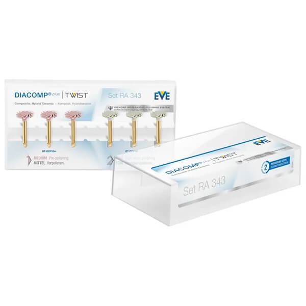 EVE DIACOMP PLUS TWIST : Set de polisseurs (6 pièces) Img: 202503081
