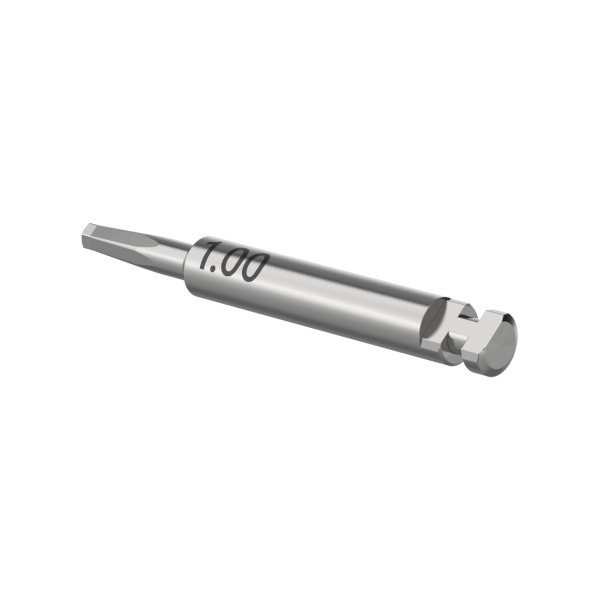 Embout de tournevis à contre-angle hexagonal 1.00mm - 20 mm Img: 202304081