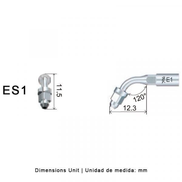 Inserts ultrasoniques compatibles Sirona - ES1 Img: 202211121