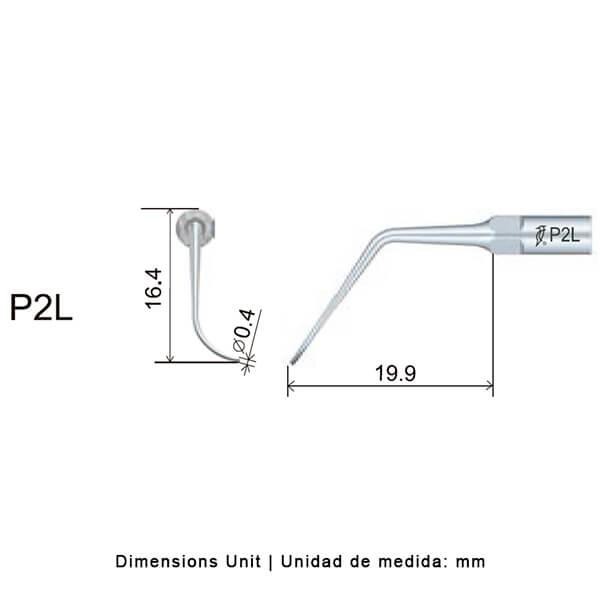 Insert ultrasonique pour la parodontie - P2L Img: 202211121