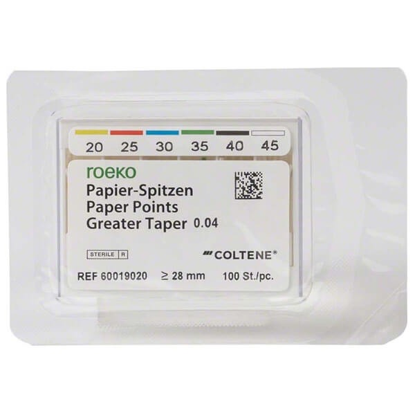 Pointes en papier Greater Taper 0.04 (144 pcs.) - Assortiment 20-45 (100 pcs.) Img: 202303041