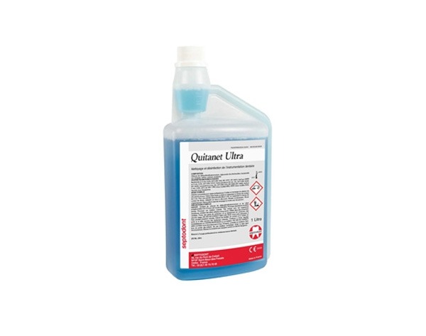 Quitanet Ultra : Désinfectant pour instruments dentaires (1 L) Img: 202401061