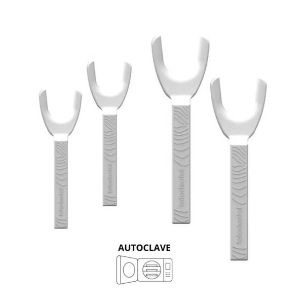 Kit d'écartement des lèvres pour la photographie dentaire - Latéral blanc Img: 202406081