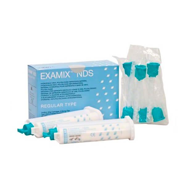 Silicone d'addition - Examix NDS (2 x48 ml) - Regular couleur bleu Img: 202207021