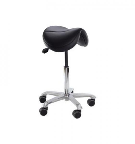 Tabouret Jumper pivotant (44 cm) - Noir pivotant Img: 202005231