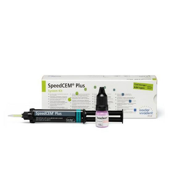 Kit SpeedCEM Plus auto-adhésive (transp. 9gr + Ivoclean 5gr) Img: 201812081