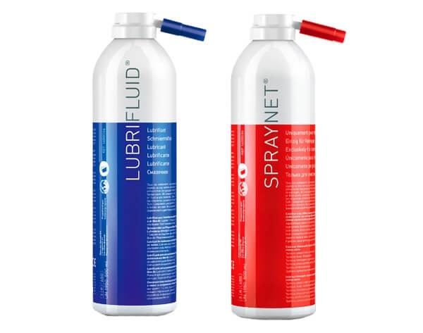 Duopack : spray d'entretien (Lubrifruid + Spraynet) Img: 202305201