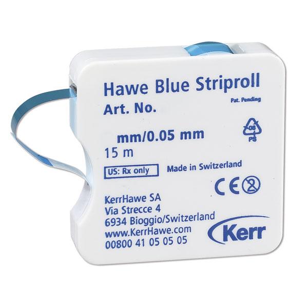 STRIPROLL Blue Polyester Matrix Tape (rouleau 15m.) - BLEU 8 mm Img: 202110231