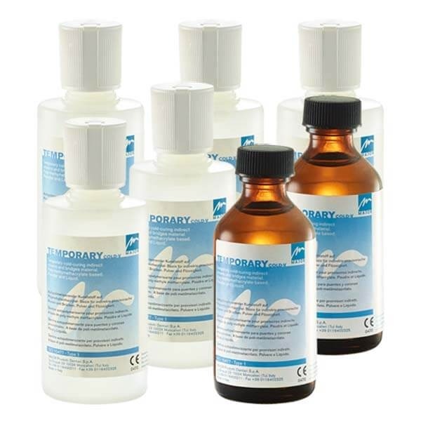 DENTINE TEMPORAIRE CLOD-V: Résine autopolymérisante (set complet) Img: 202304081