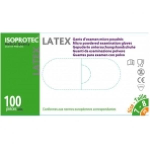 LATEX NO ESTERIL gants ISOPROTEC taille L (10x100u)  Img: 201807031