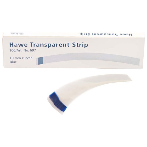 Bandes courbes transparentes - 100 pcs - 100u. Img: 202411301