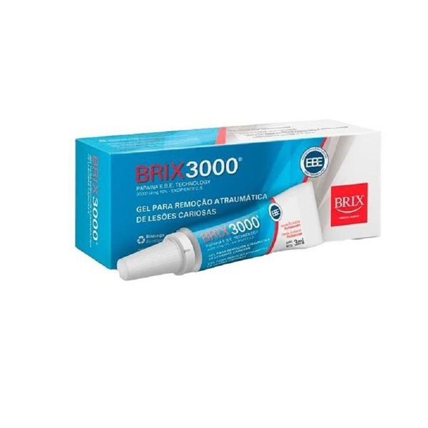 BRIX3000 : Gel enzymatique anti-carie (tube de 3 ml) Img: 202403091