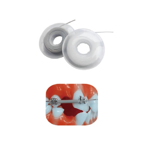 Tube protecteur orthodontique de 5 mètres - Argenté: Img: 202401201