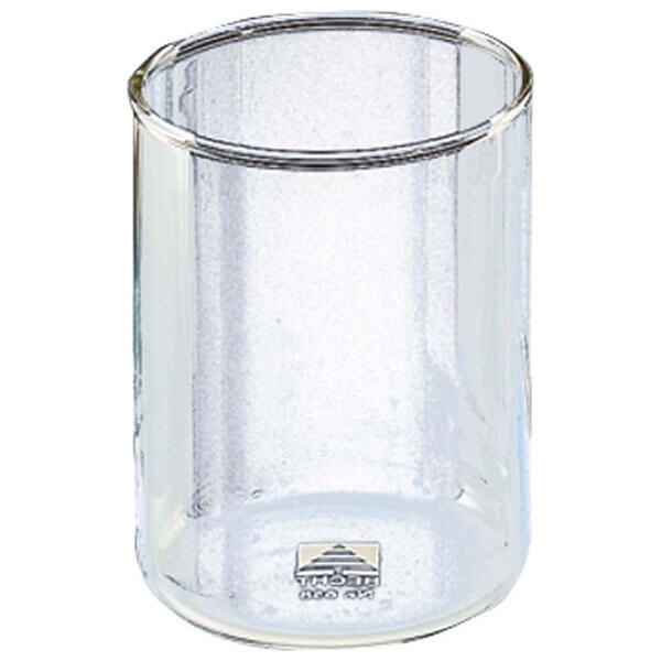 Gobelet en verre transparent pour bain de bouche Img: 202503081