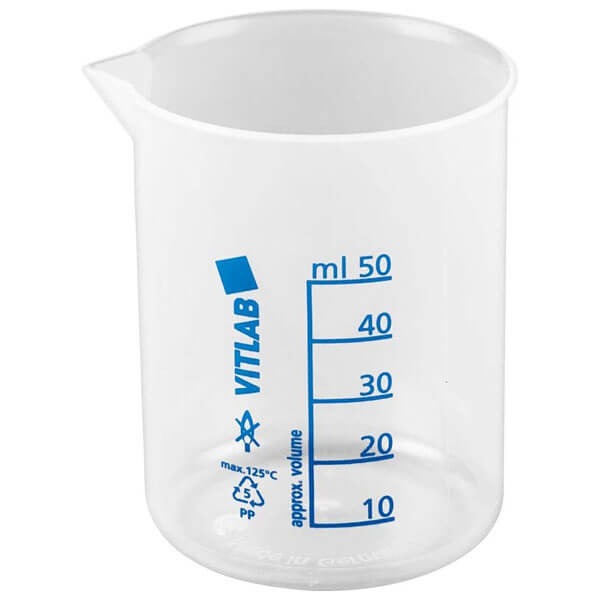 Gobelet de mesure pour poudre et liquide (50 ml) Img: 202503081