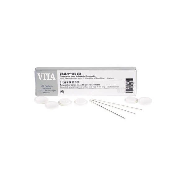 Vita Silver Test : Set de test de température pour les fours à céramique Img: 202411301