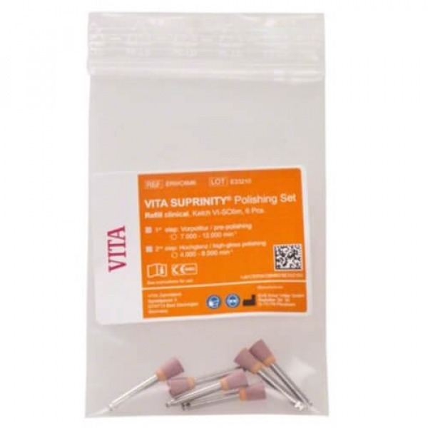 Vita Suprinity® Polissage de céramique au silicate - Pré-polissage : Rose/forme de calice C6m : Img: 202204301