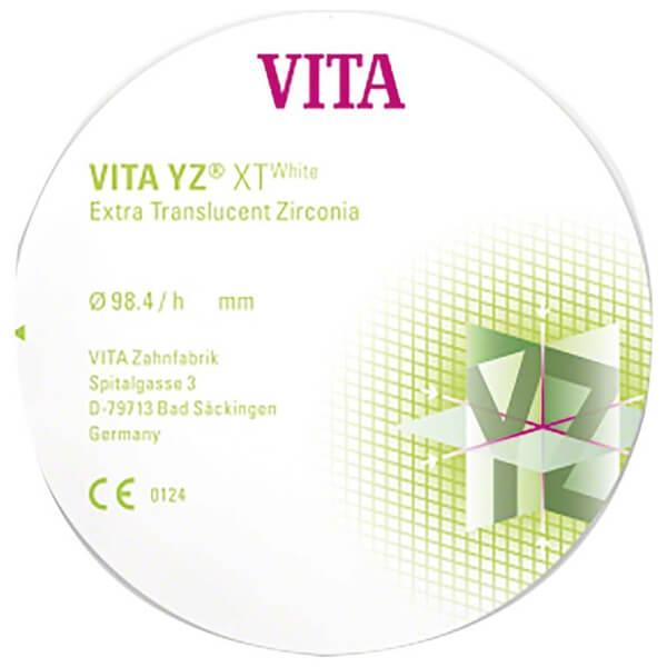 VITA YZ XT White : Disque extratranslucide (Ø 98,4 mm)-H 14 mm Img: 202202191