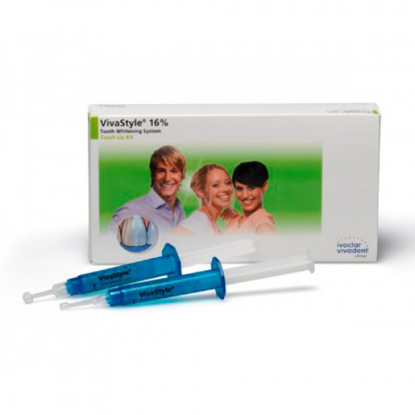 Vivastyle Touch Up : Blanchiment à base de peroxyde de carbamide à 16% - 3 seringues de 3 ml - PC 16% Img: 202507191