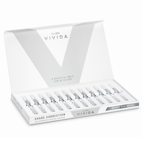 Vivida Office : Blanchiment en cabinet 25 % HPS - 12 seringues de 2 ml Img: 202603141