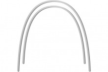 Arc Copper NiTi avec stops - Rectangulaire (10u) - .014"x.025" U/L Img: 202003141