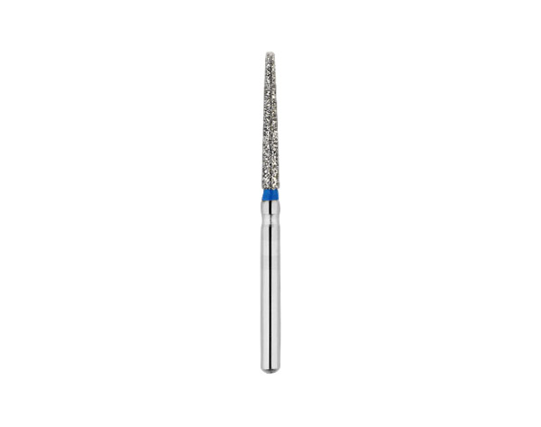 Fraises Diamantées Dentaires FG Pour Zircone - Grain Moyen, Extrémité Ronde Conique - Lanjing