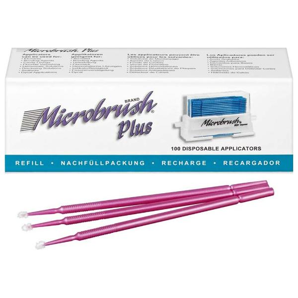 100 Pièces Applicateurs Dentaires Jetables Pliables – 4 Tailles, 6 Couleurs, Pour Laboratoire