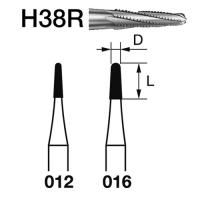 Fraise H38R.314. FG conique (5 pièces) - Nº012 Img: 202204021