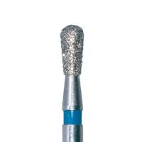 808R.FG - Fraise en diamant en forme de poire pour turbine (5 pièces) - Moyen (Bleu) - 12 Img: 202208131