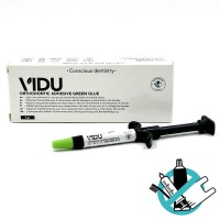 Green Glue : Adhésif orthodontique vert (1 seringue de 3,5 ml) Img: 202503081 Green Glue : Adhésif orthodontique vert (1 seringue de 3,5 ml) Img: 202503081