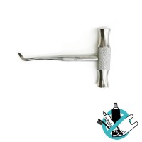 Luxateur pour chirurgie orale - Lame droite 3 mm Img: 202503081